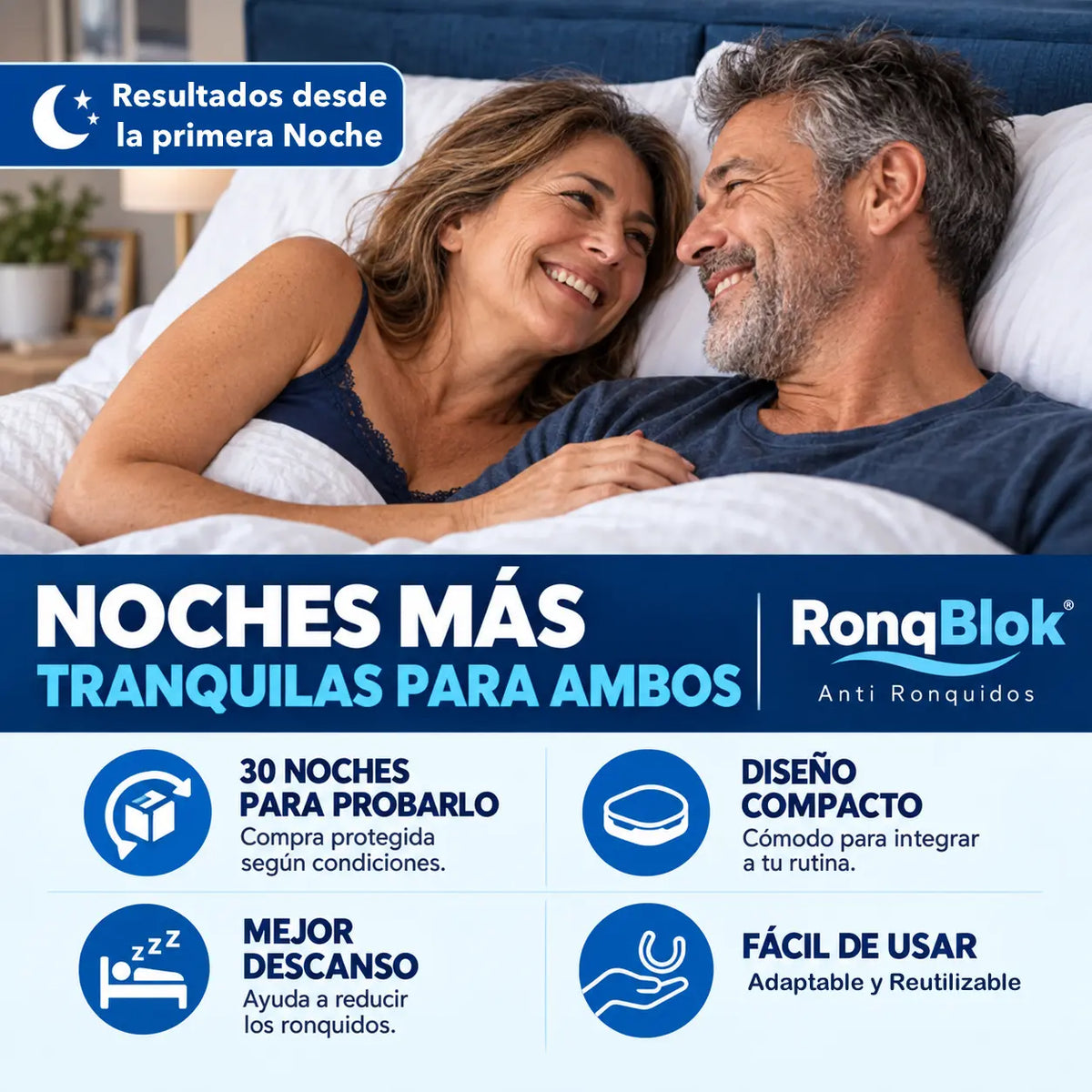 Ronqblok Placa Anti Ronquidos