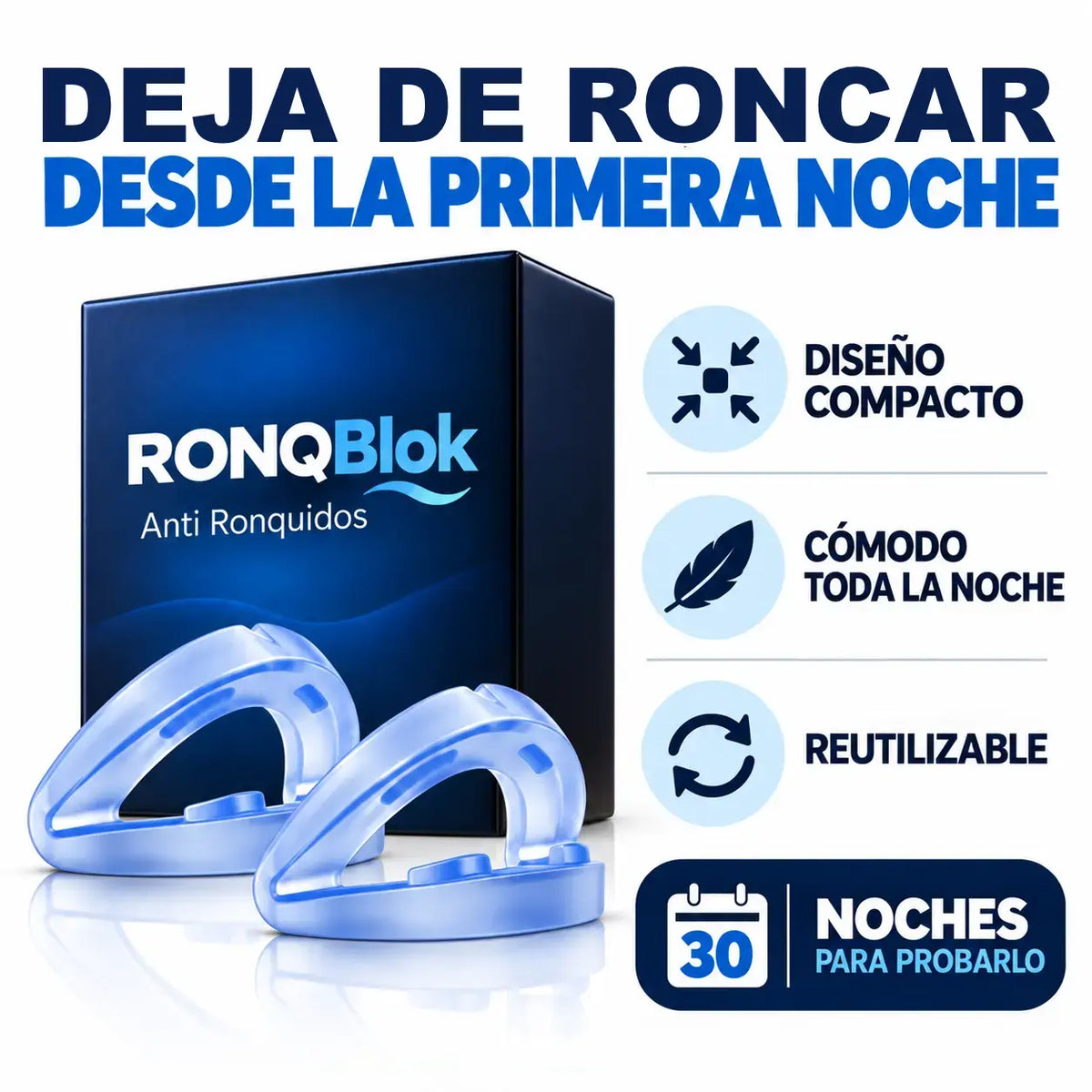 Ronqblok Placa Anti Ronquidos